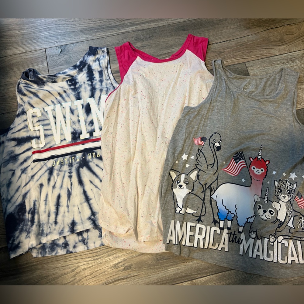 3 Justice Tanktops